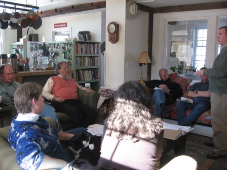 Board members during our February 2010 retreat