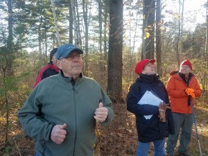 Harry Webb sharing the secrets of his success with managing his woods over the past 25 years.